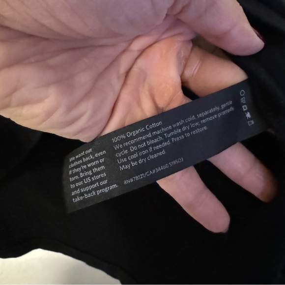 Eileen Fisher 100% Organic Cotton Oversized Lagenlook Minimalist T Shirt medium - Picture 3 of 5